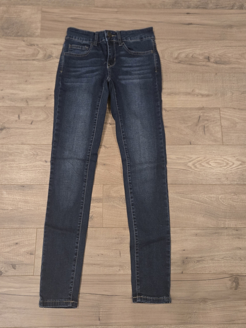 High-Rise Skinny Denim Jeggings | Size 1 | Dark Wash